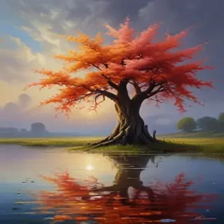 oil painting wallpaper
