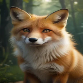 background fox