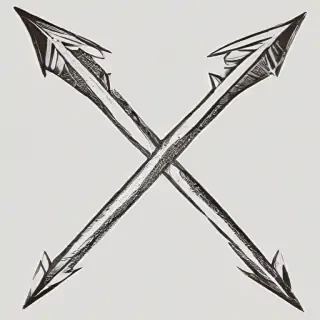 drawn arrow png