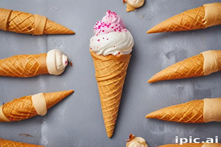 ice cream cone photo