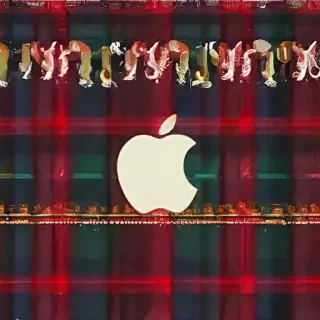 iphone simple christmas wallpaper