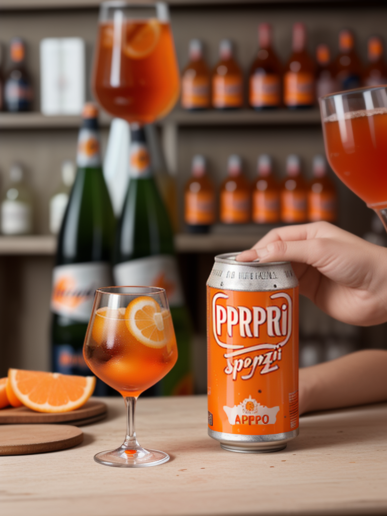aperol spritz in a can