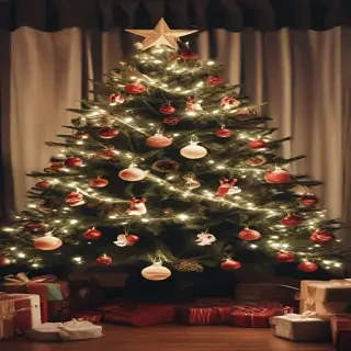 aesthetic christmas background