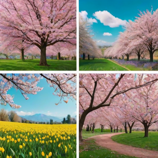 spring backgrounds aesthetic