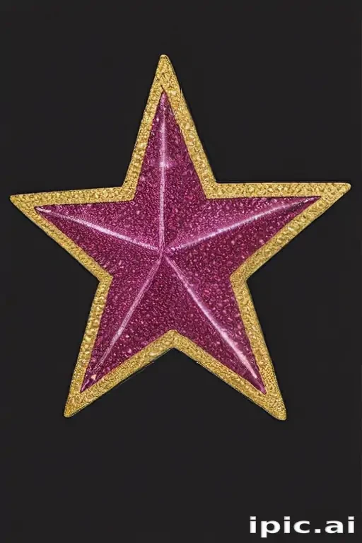 glitter star png
