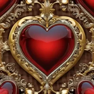 heart y2k wallpaper