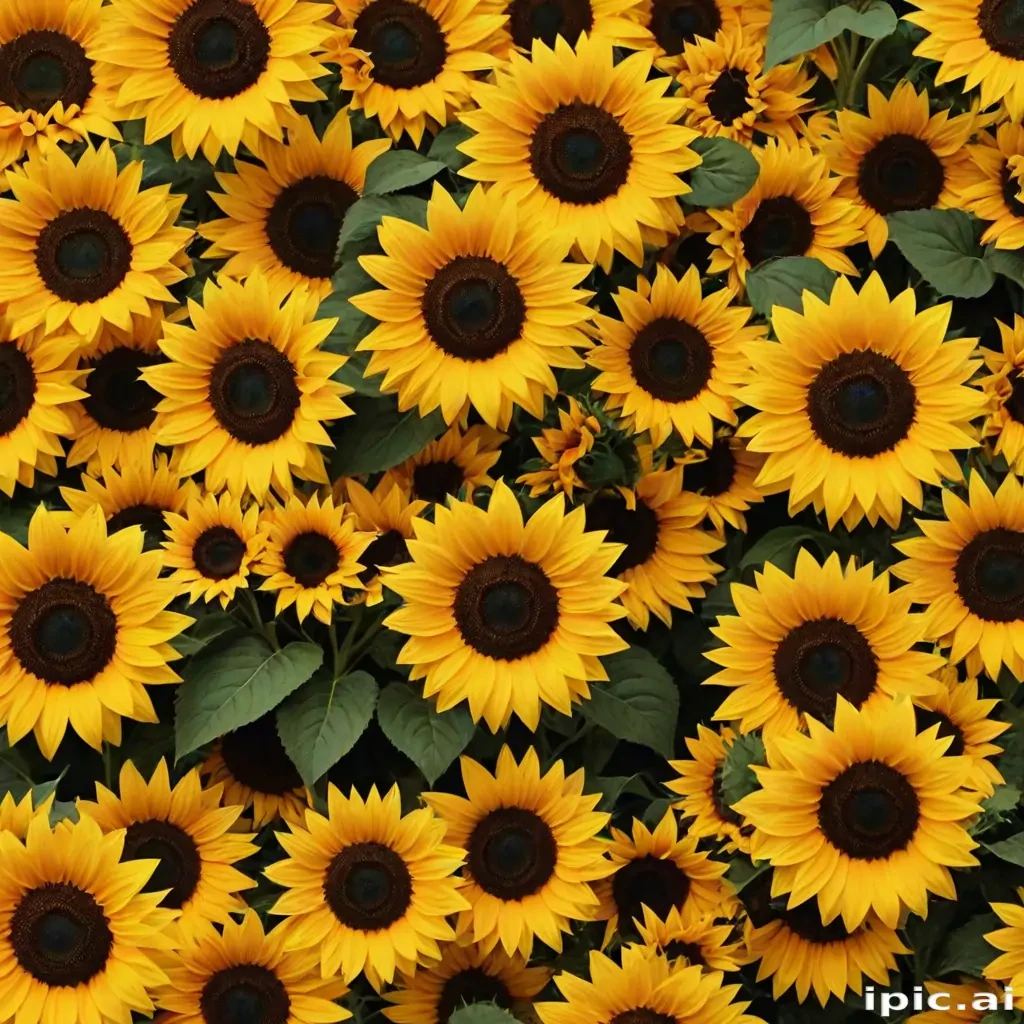aesthetic sunflower background
