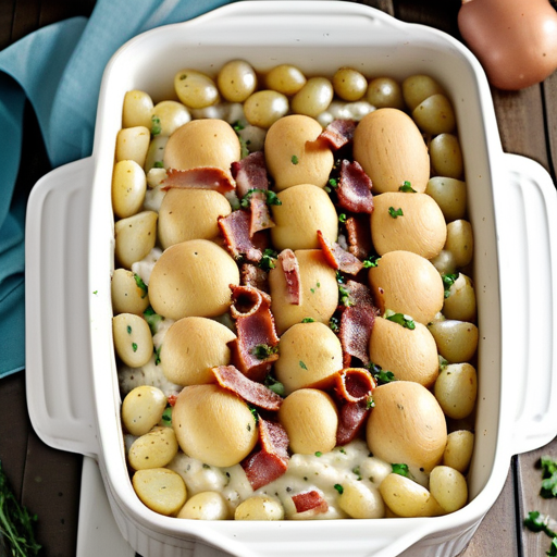 chicken bacon ranch potato bake