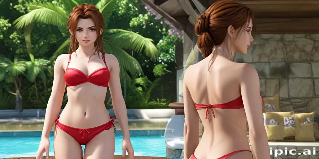 aerith gainsborough bikini