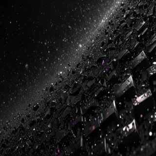 black and glitter background