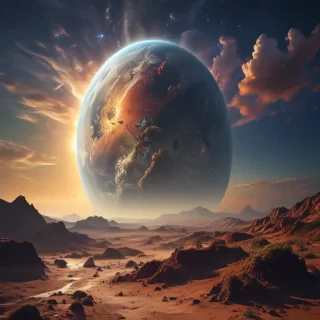 planet background