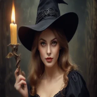 vintage witch pictures