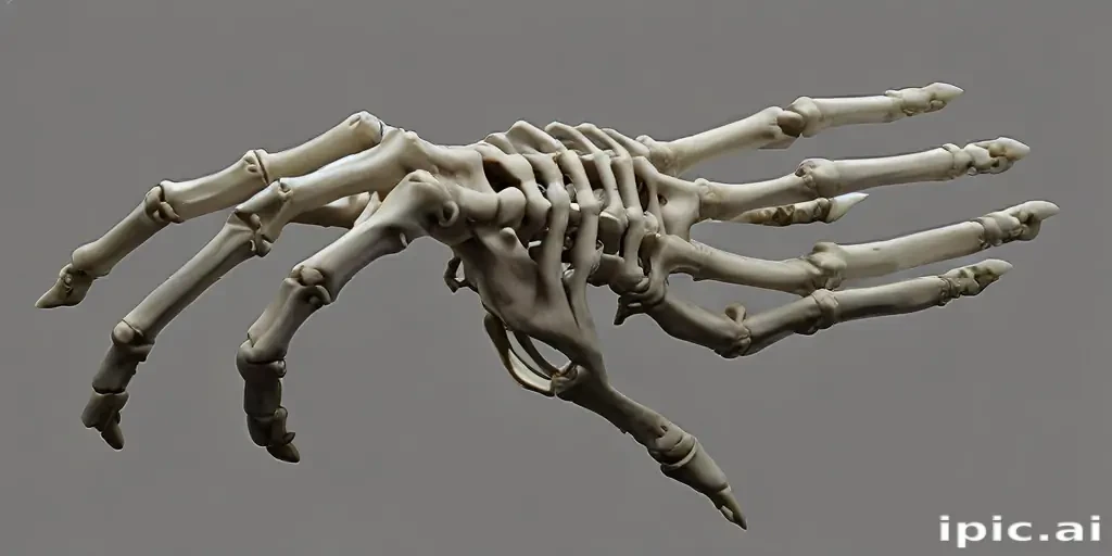 skeleton hand png