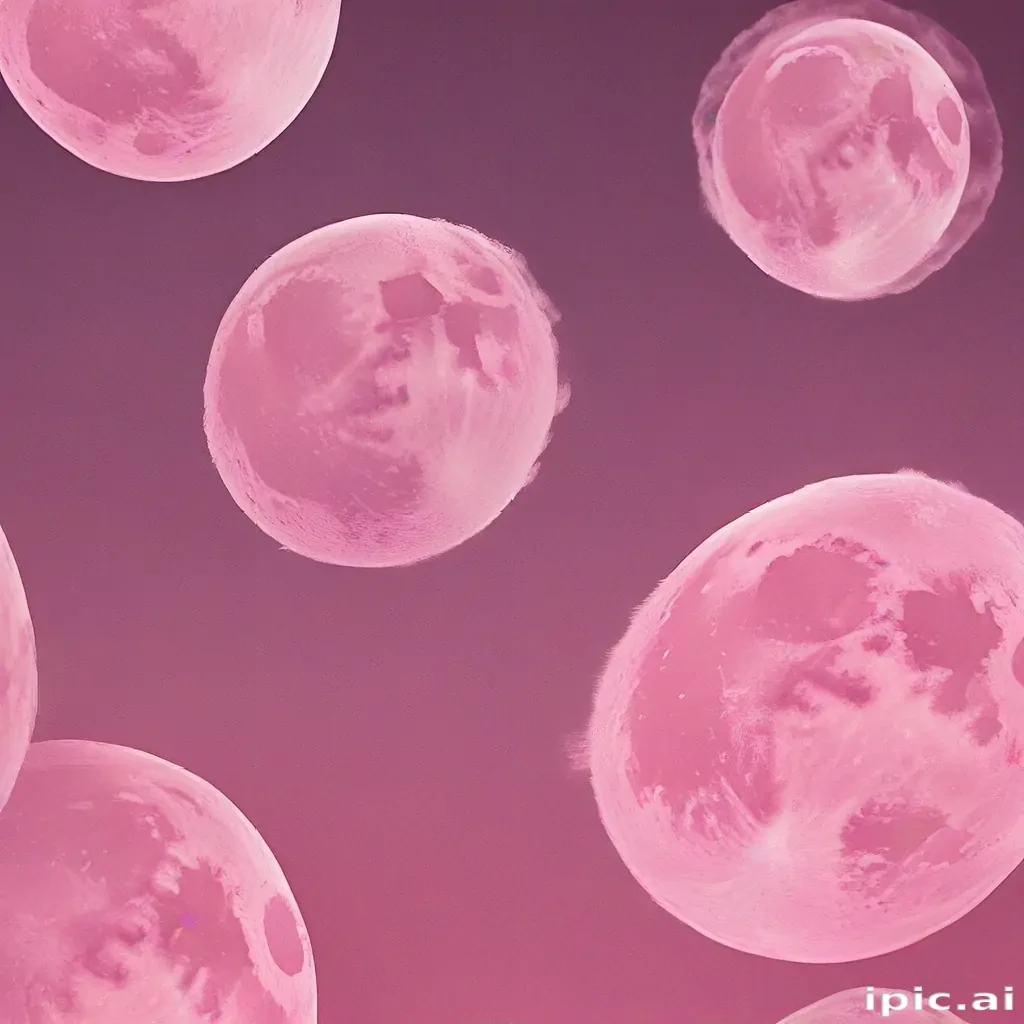 pink moon wallpaper