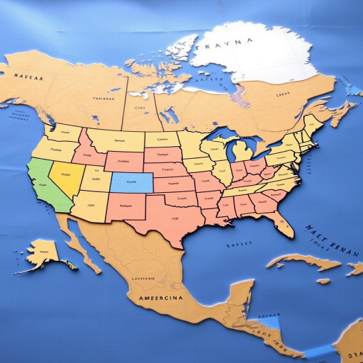 map of usa states