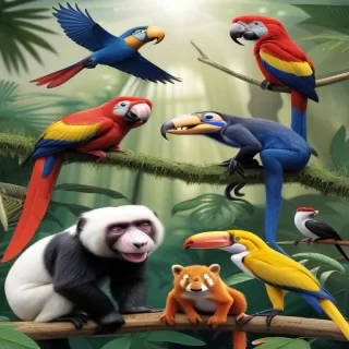 rainforest animals