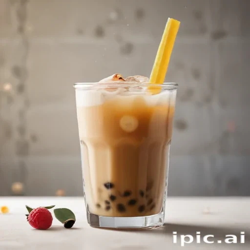 milk tea boba wallpaper