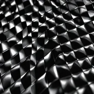 black checkered background