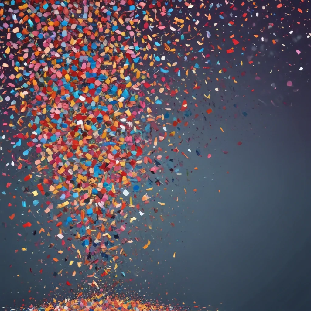 confetti vector