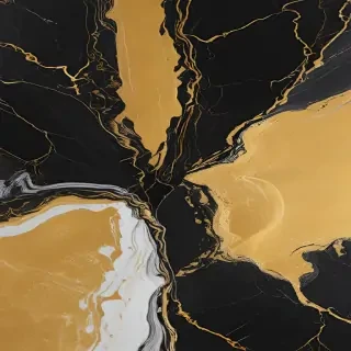 black and gold marble background