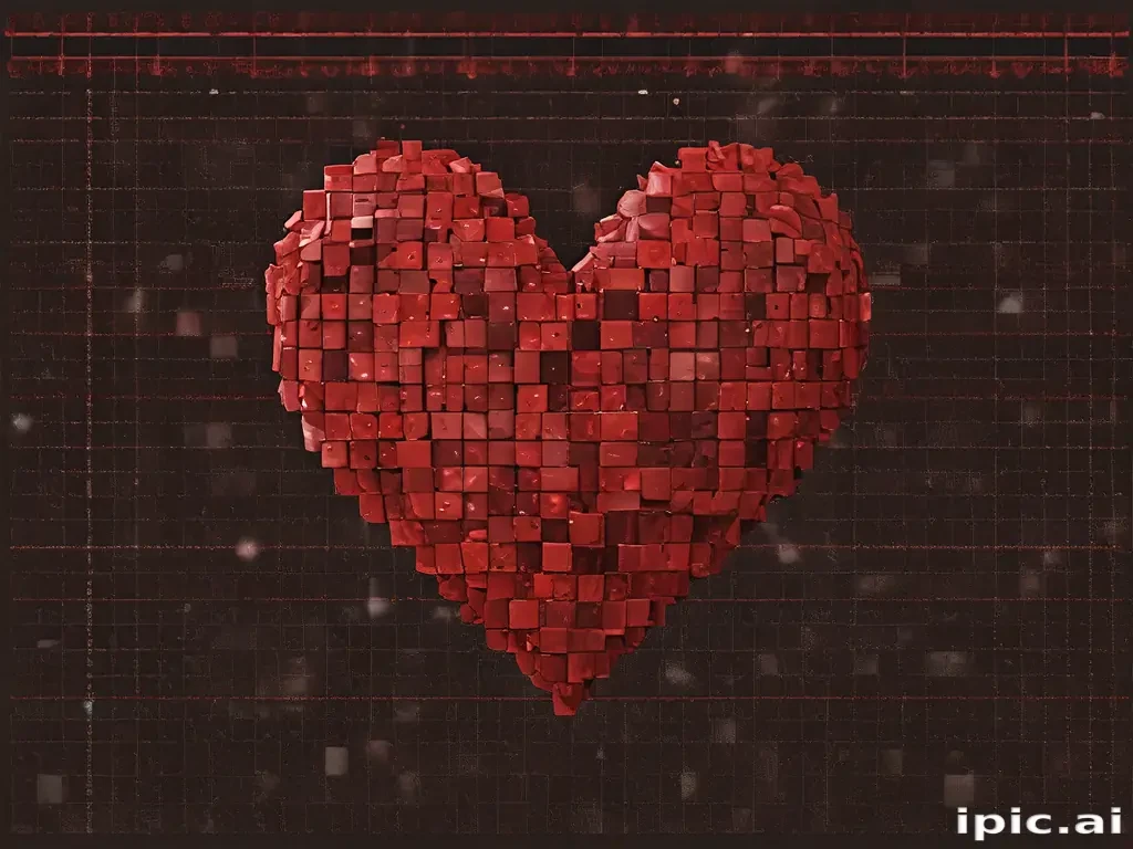 pixelated heart png