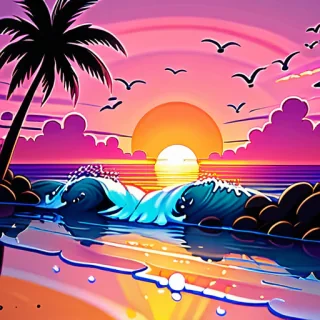 cute sunset wallpapers