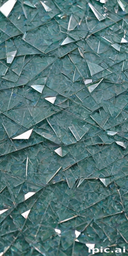 broken glass texture