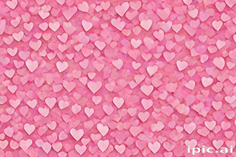 pink hearts background