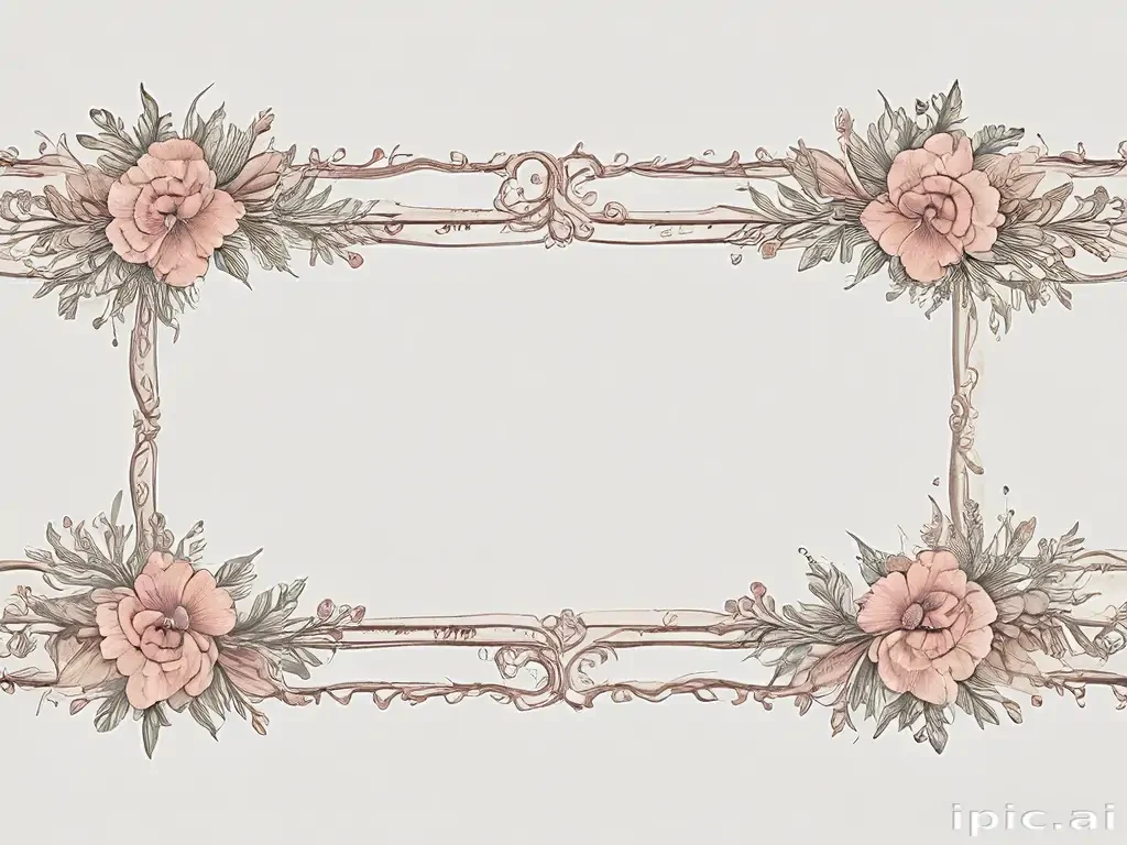 aesthetic border png