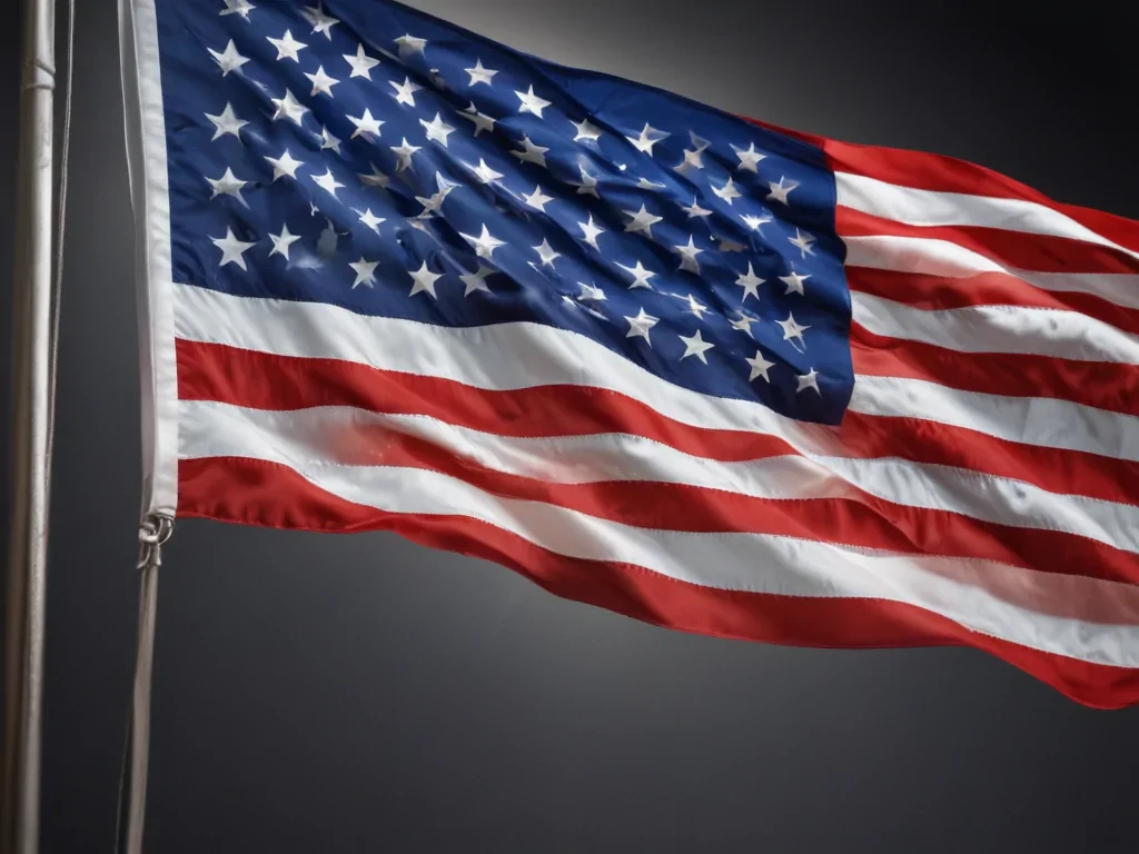 usa flag transparent