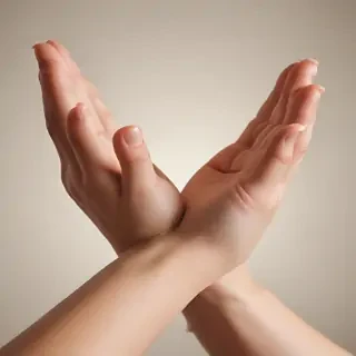 prayer hands transparent background