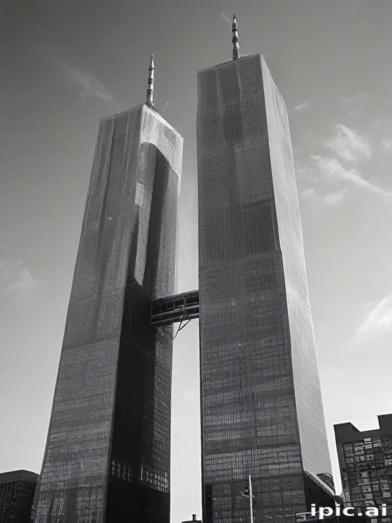 twin towers transparent