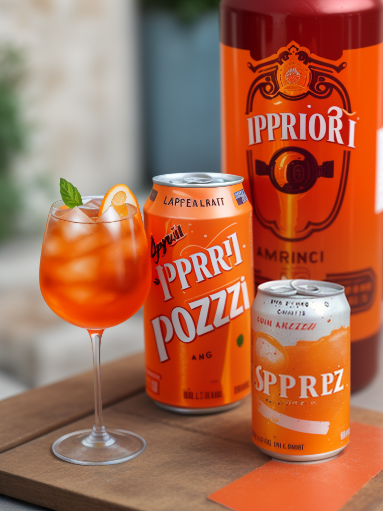 aperol spritz in a can