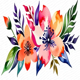 watercolor flower png