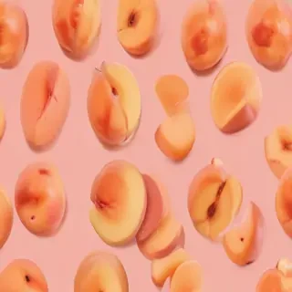 peach background aesthetic