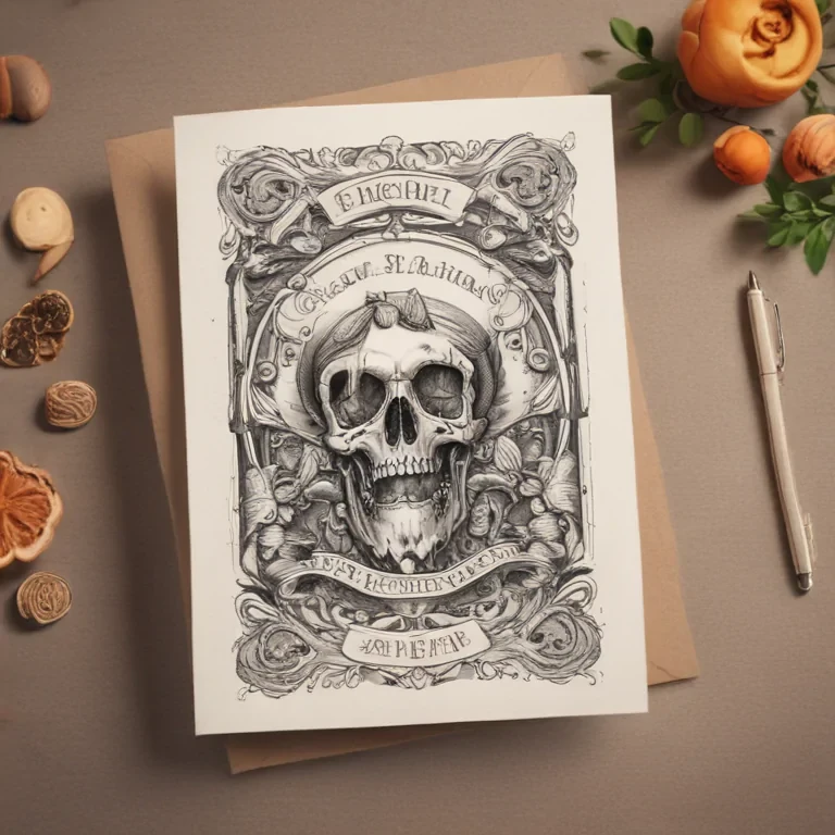 greeting card mockup