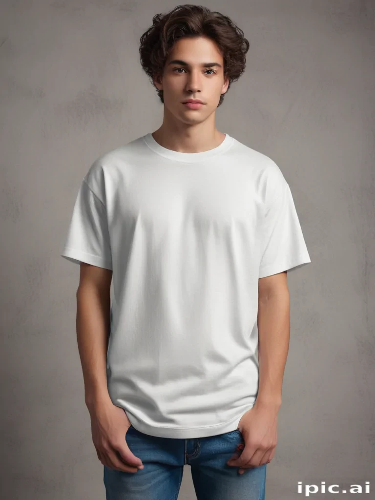 oversized t shirt mockup