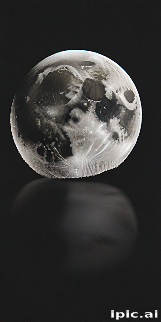 Moon Distressing Background Stunning Artistic Representation of the Moon Against a Dark Background