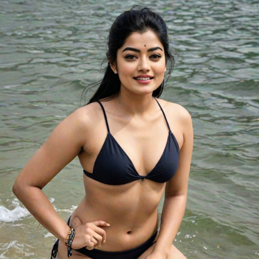 rashmika mandanna hot bikini