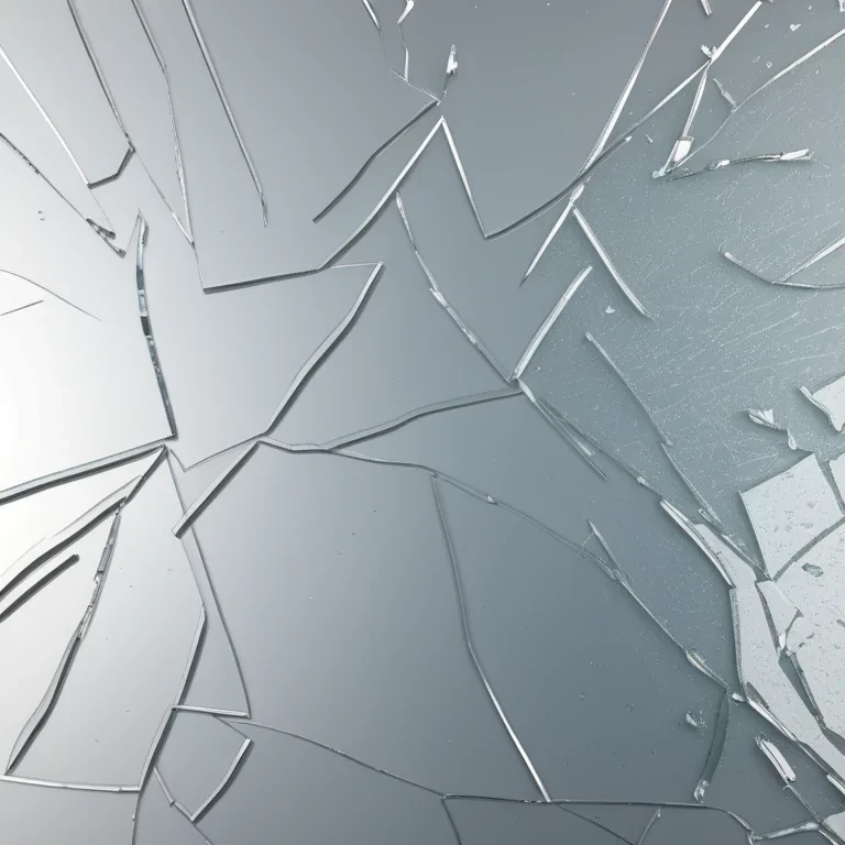 broken glass overlay