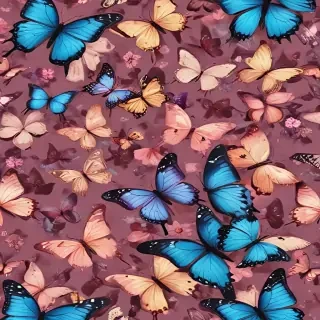 butterfly background aesthetic