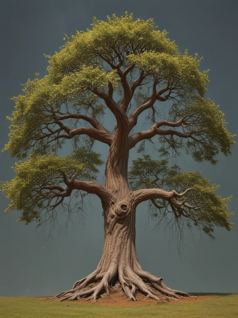 tree with no background