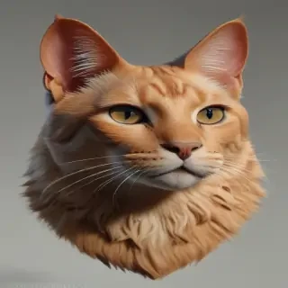 cat head png