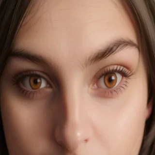 brown eyes