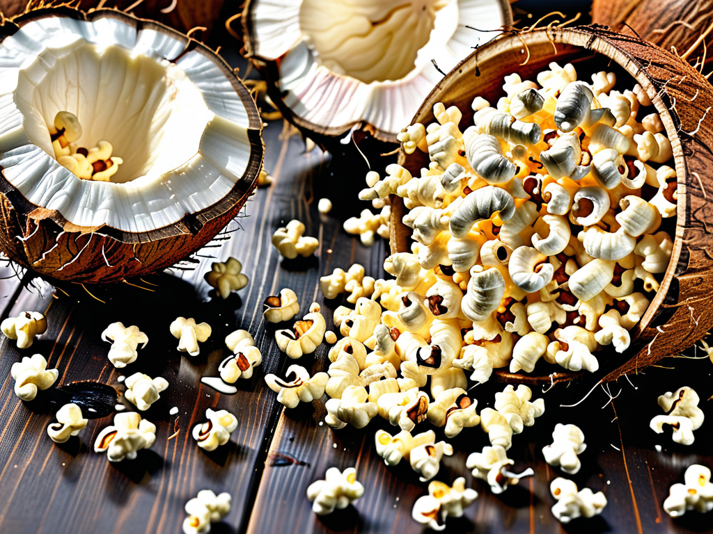 coconut oil for popcorn popping