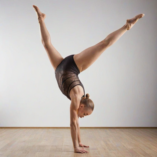 transparent gymnast