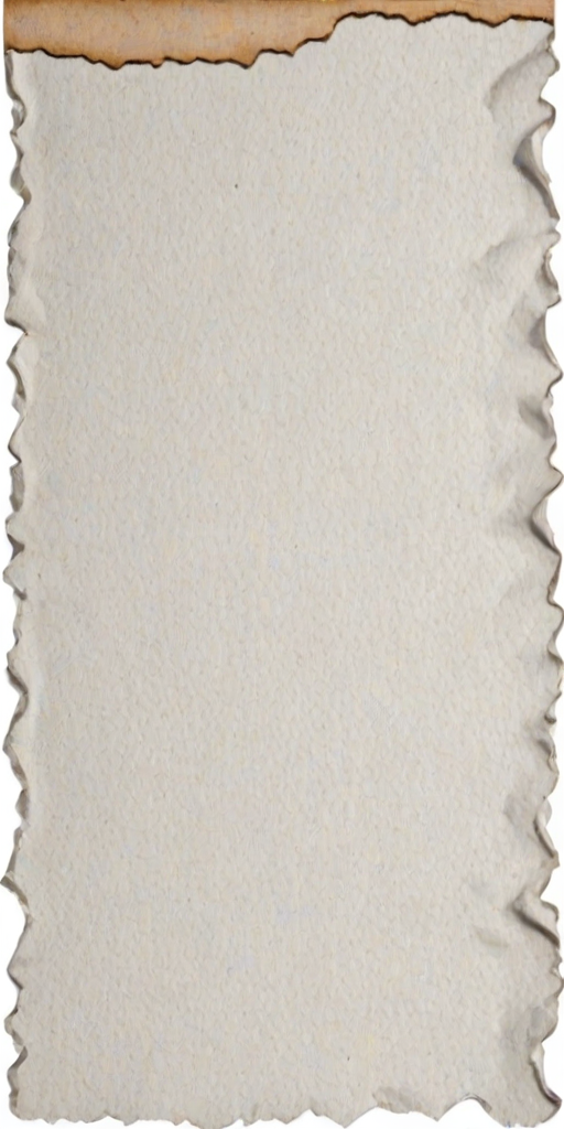 transparent background ripped paper