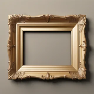 fancy gold frame