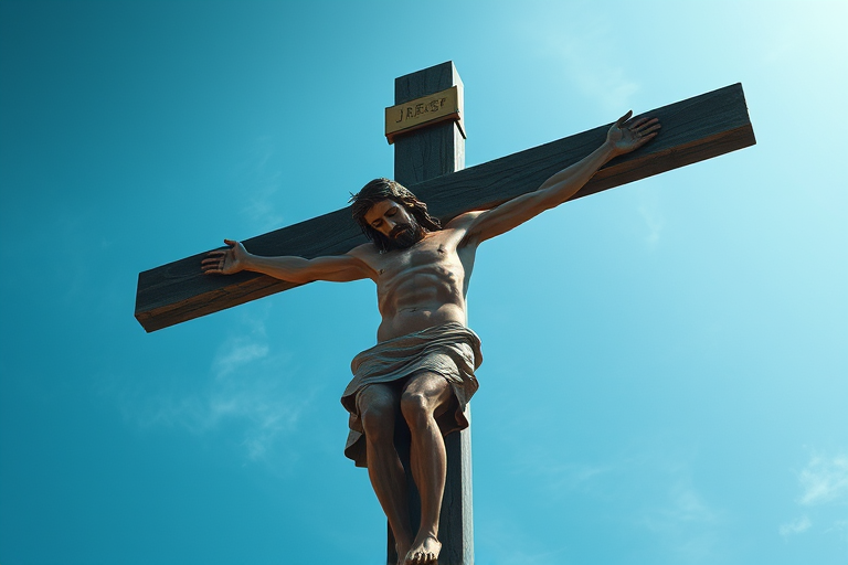 pic of jesus christ on cross