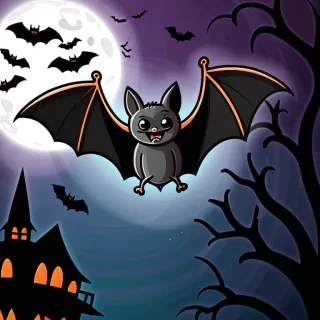 bat images for halloween